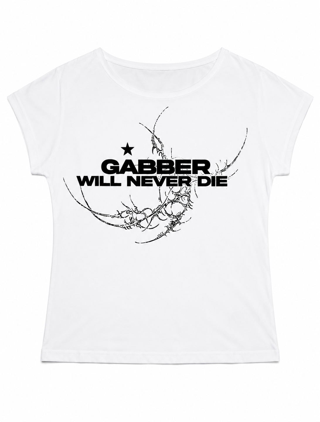 gabber will never die t-shirt
