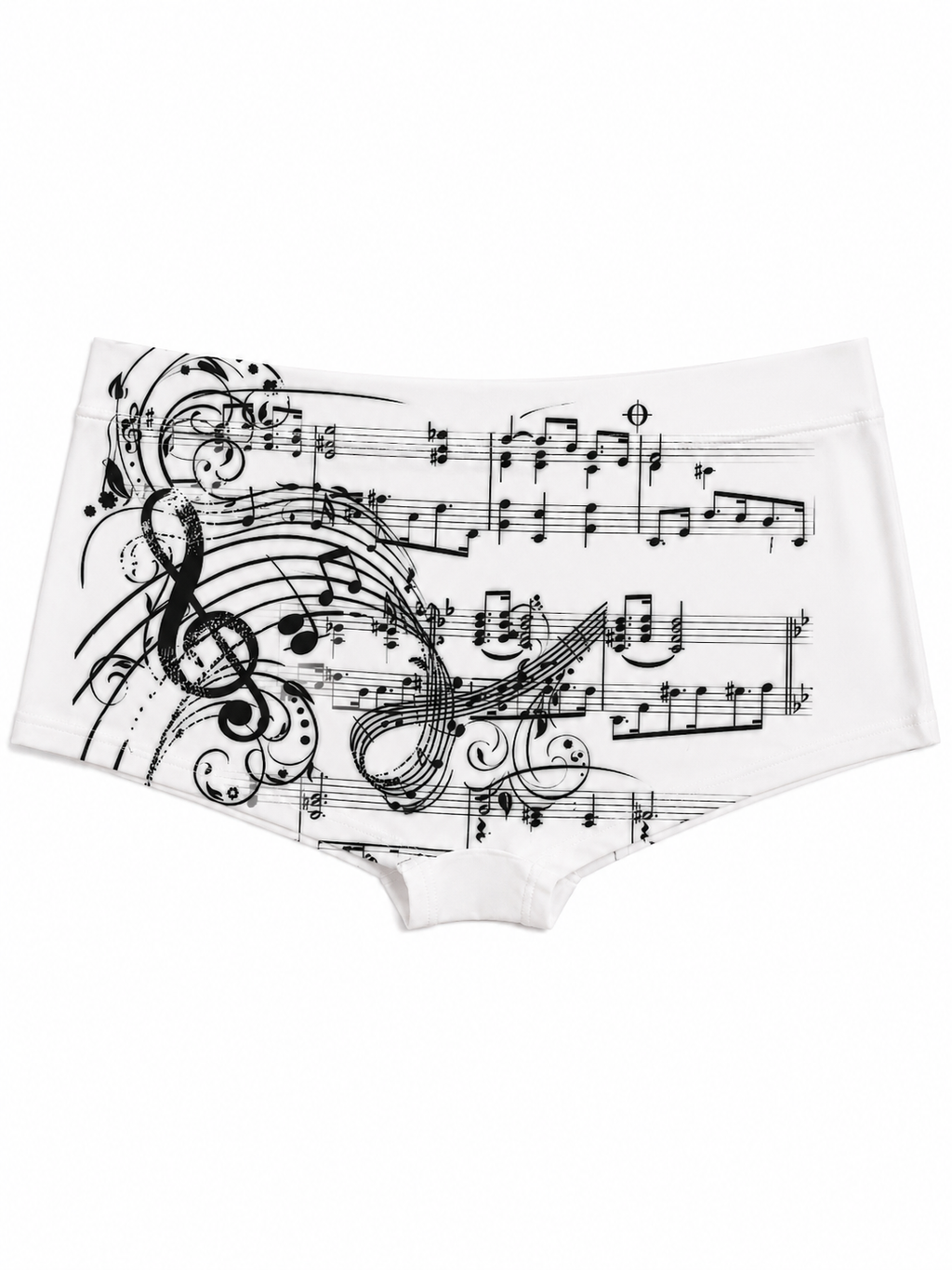 music mini shorts