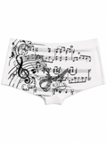 music mini shorts