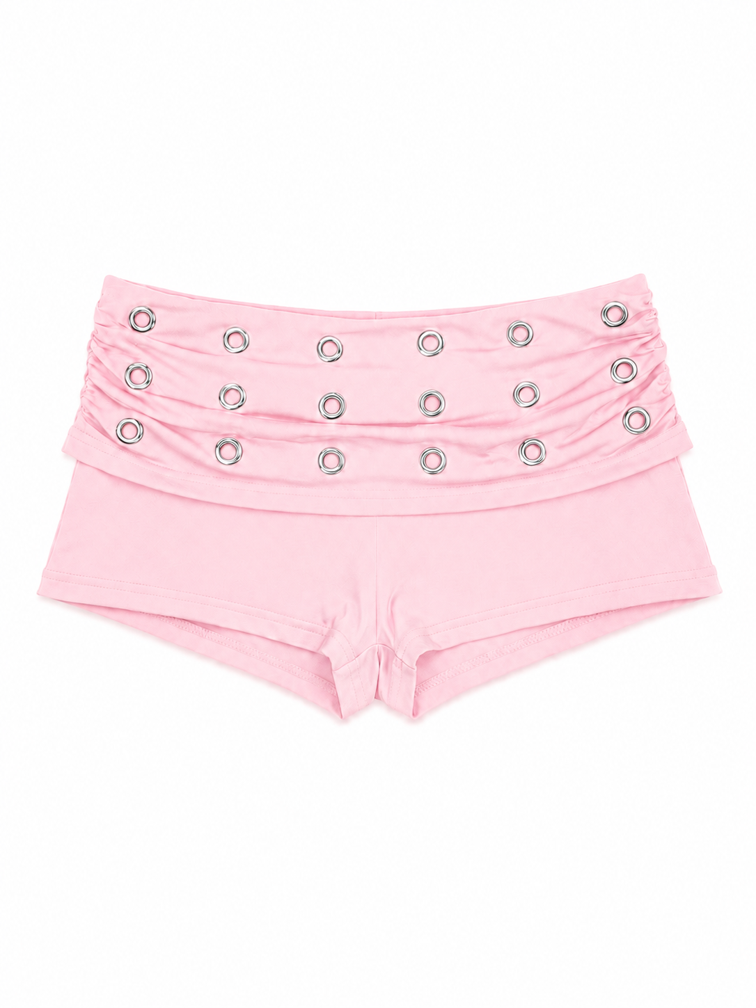 pink mini shorts